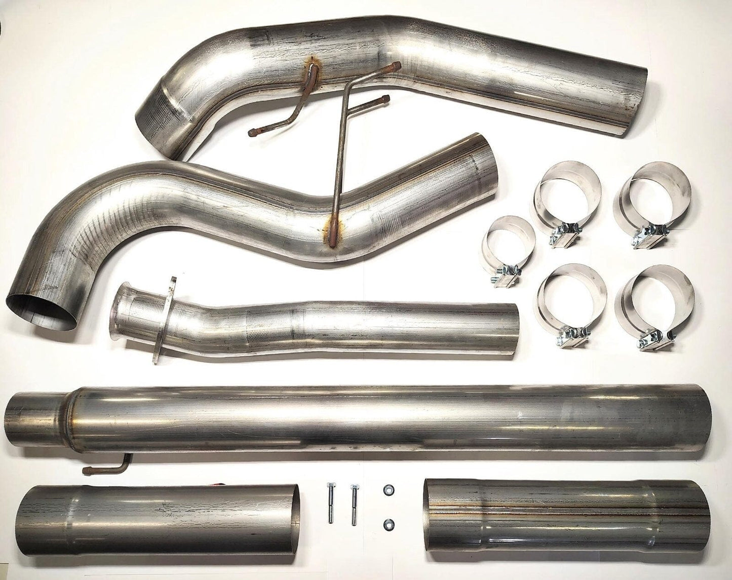 DIESELR Downpipe Back Exhaust - Single (2020-2024 Ford 6.7L F250/F350 Powerstroke) Exhaust DIESELR Tuning