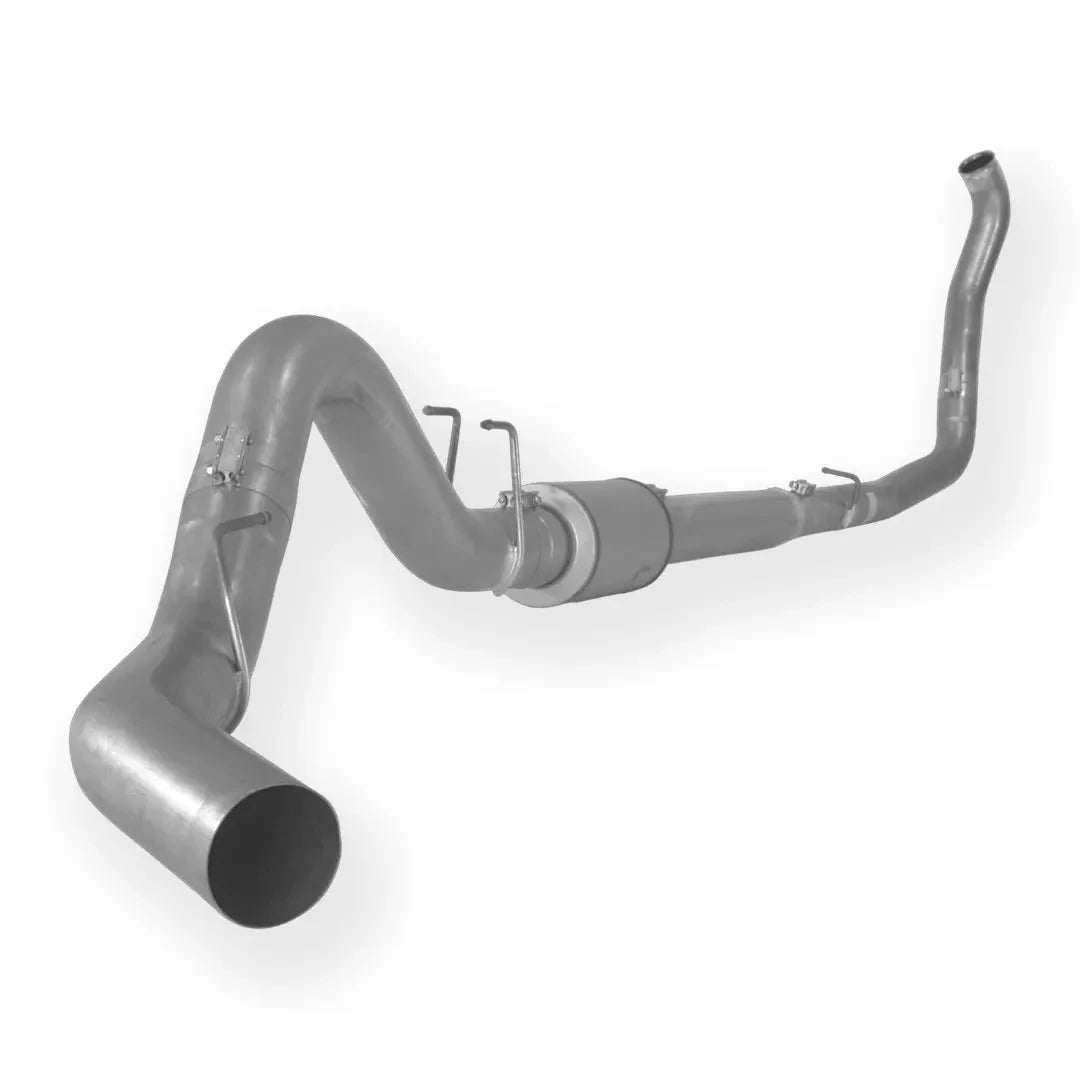 Dieselr Aluminized 4" Turbo Back Exhaust | Ford 6.4L F250/F350 Powerstroke 2008-2010 Aluminized Exhaust Dieselr Parts 4-inch Exhaust with Muffler