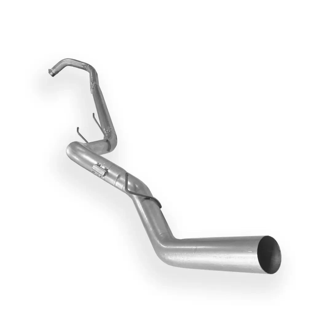Dieselr Aluminized Turbo Back Exhaust | Ford 6.7L Powerstroke 2023-2025 Aluminized Exhaust Dieselr Parts 4-inch turboback exhaust without Muffler