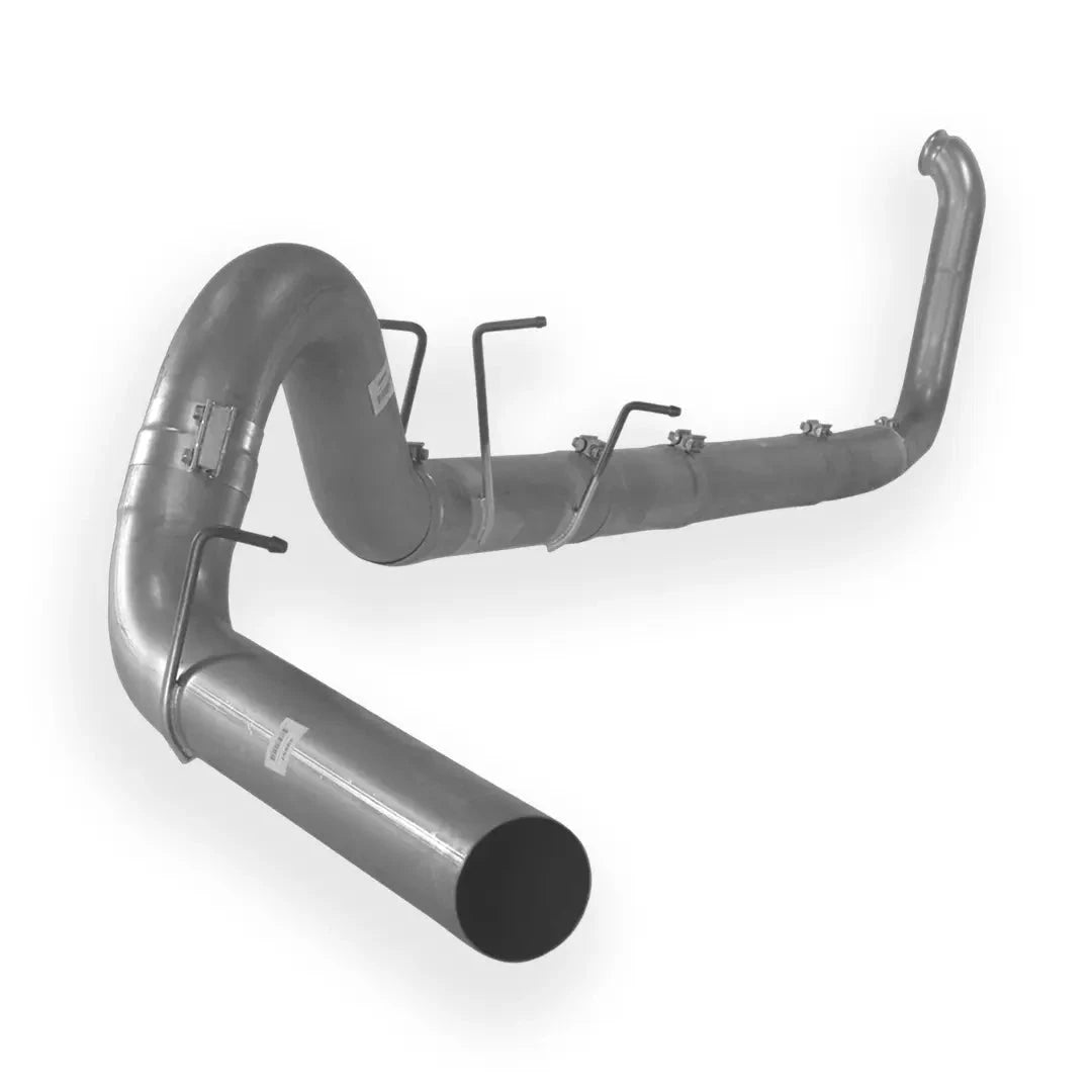 Dieselr Aluminized Turbo Back Exhaust Single | Ford 7.3L F250/F350 Powerstroke (1999-2003) Aluminized Exhaust Dieselr Parts 5-inch without Muffler