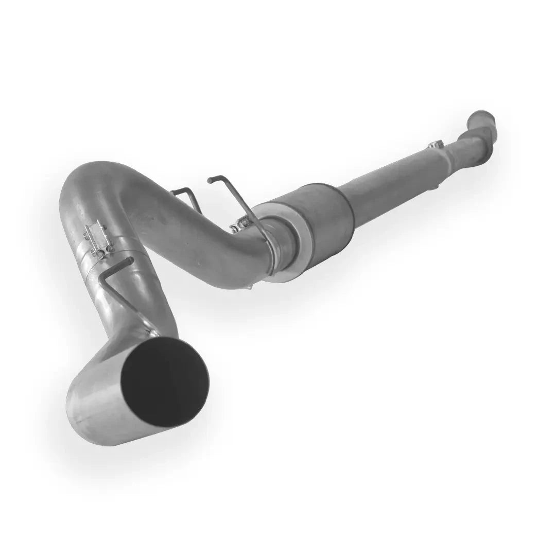 Dieselr Aluminized Exhaust | Ford 6.7L F250/F350 Powerstroke 2011-2019 Aluminized Exhaust Dieselr Parts 5-inch Downpipe Back With Muffler