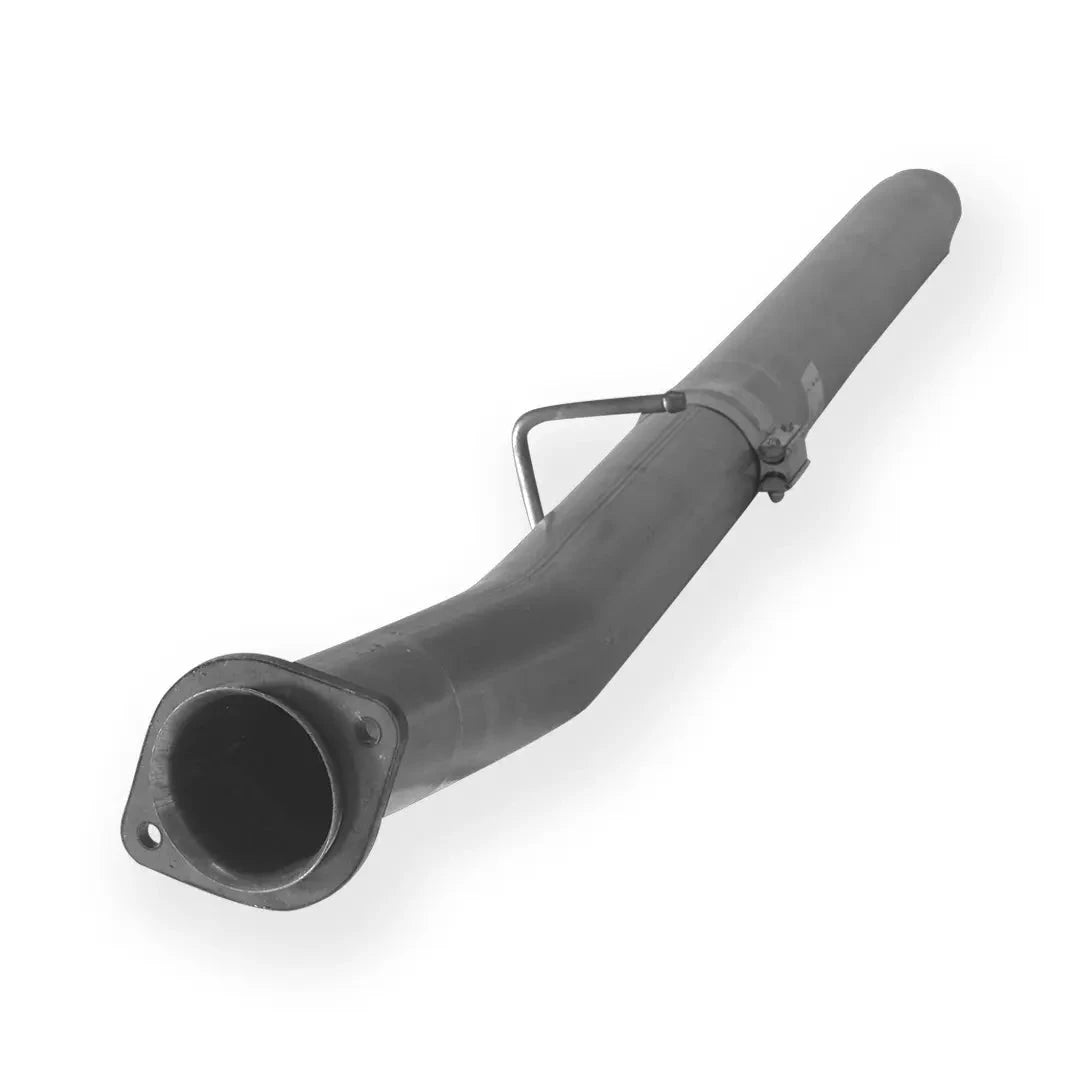 Dieselr Aluminized 4" Cat & DPF Race Pipe | Ford 6.4L F250/F350/F450/F550 Powerstroke 2008-2010 Aluminized Race Pipe Dieselr Parts