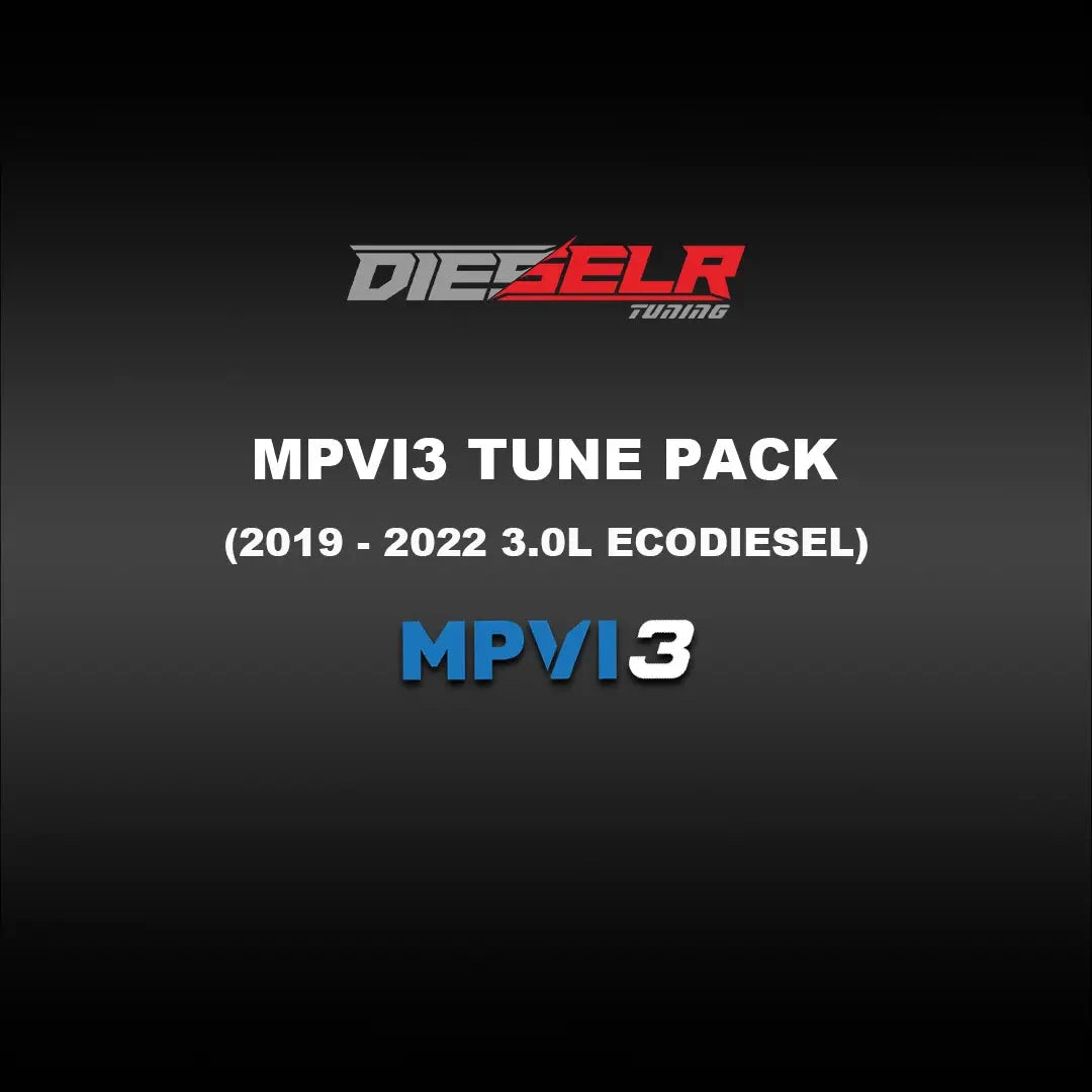 DIESELR MPVI3 Tune Files (2019-2022 Eco Diesel 3.0L) Tune Files DIESELR Tuning