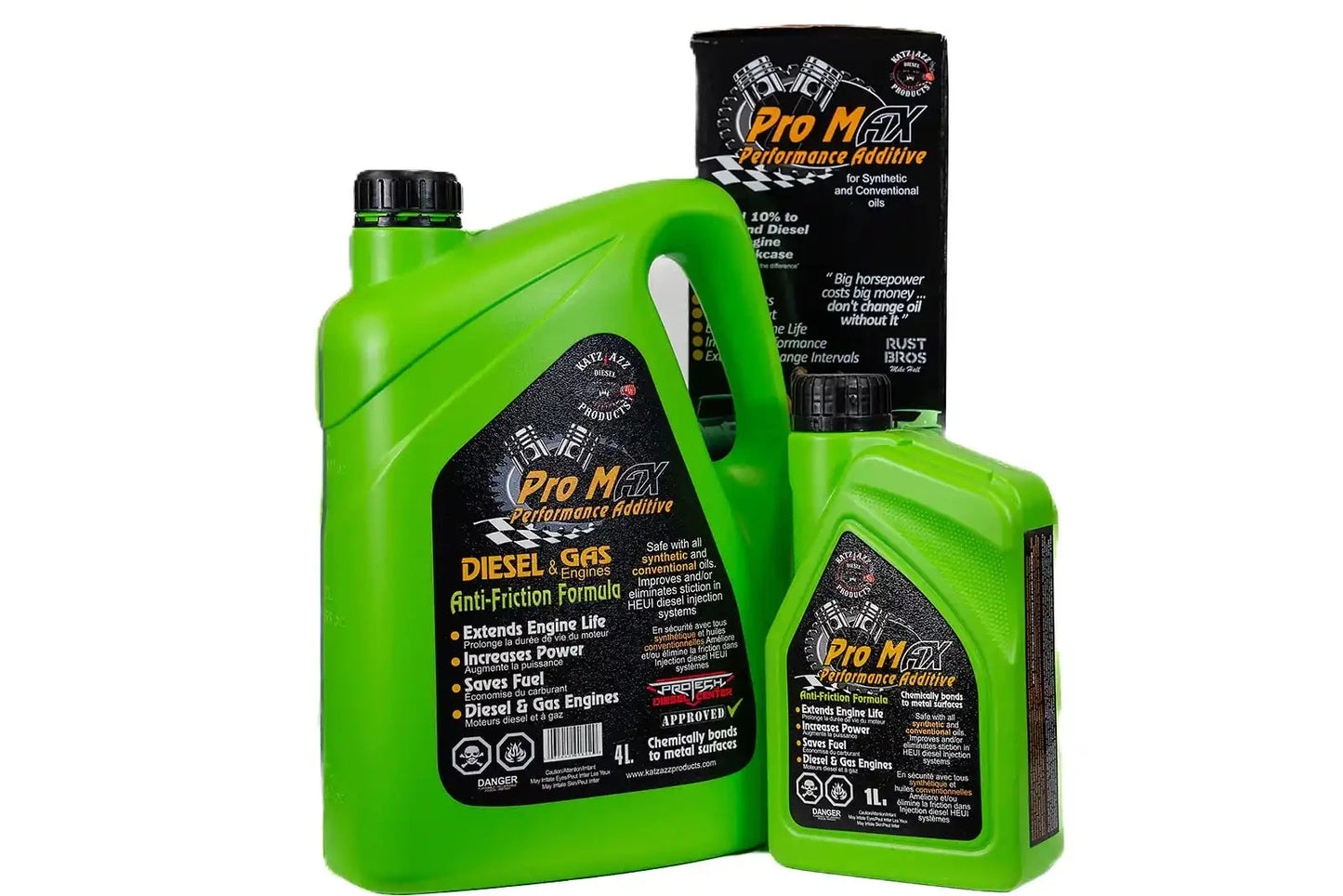 ProMAX Performance Oil Additive Lubricants Katz Azz