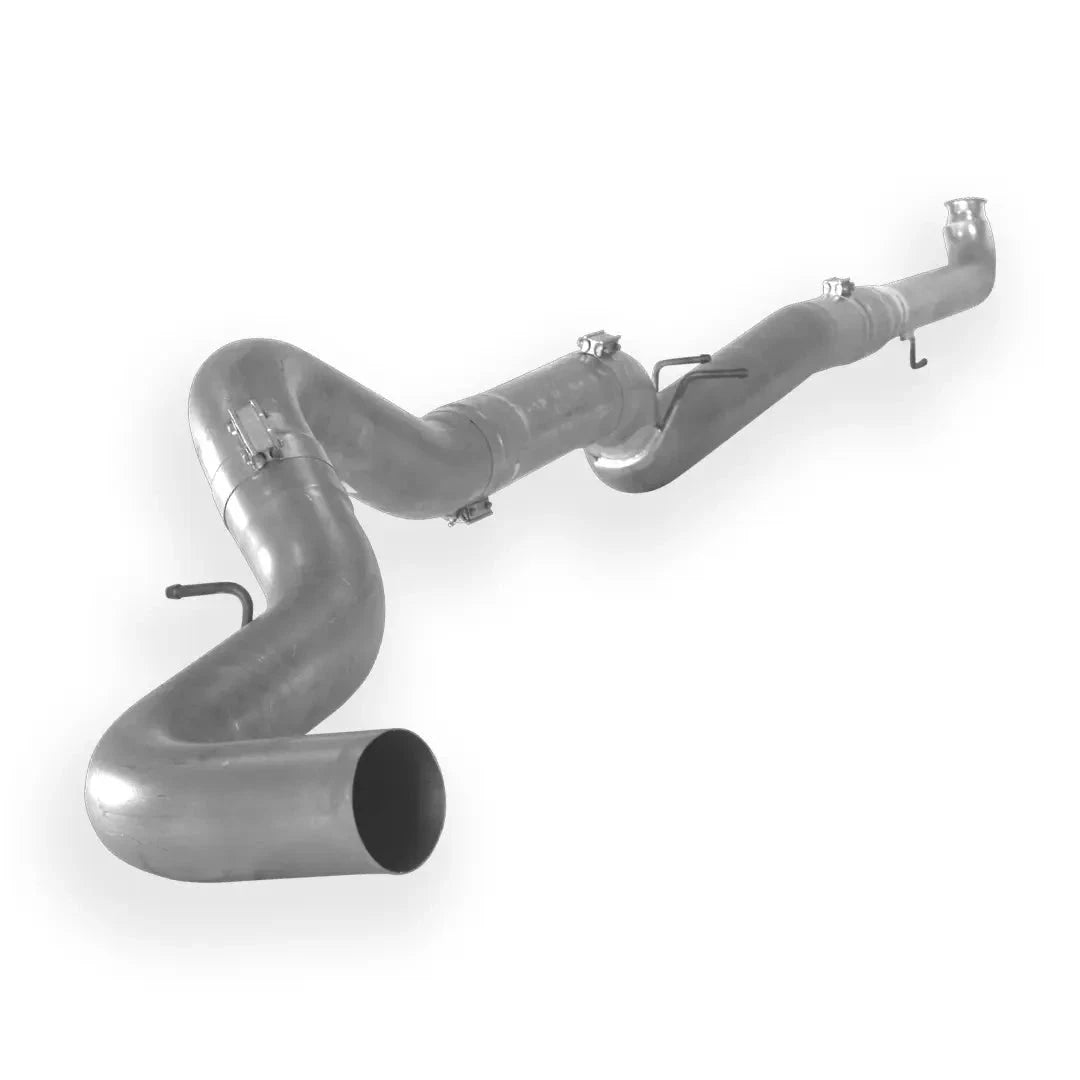 Dieselr Aluminized Downpipe Back Exhaust Single | 2500/3500 6.6L GM DURAMAX LB7 2001-2004.5 Aluminized Exhaust Dieselr Parts 5-inch Exhaust without Muffler