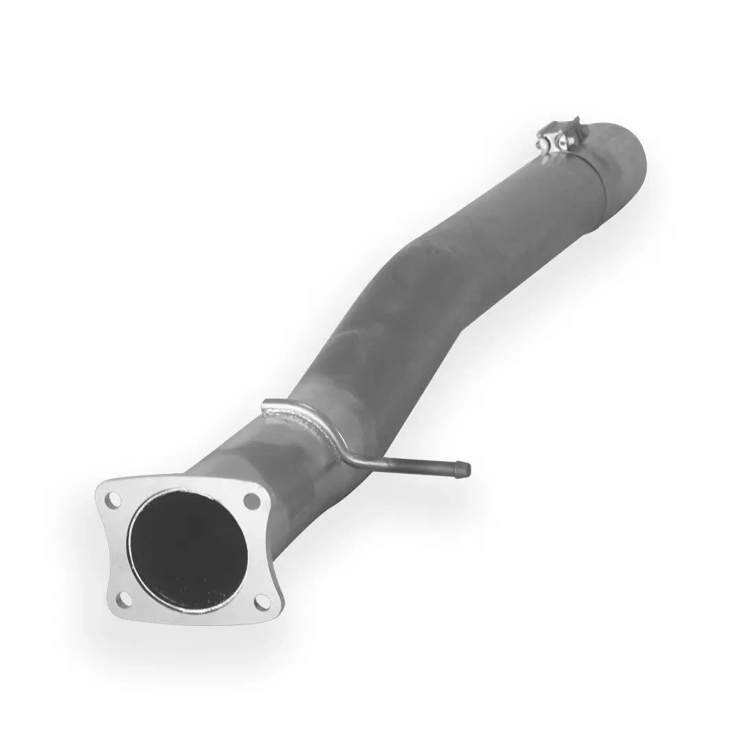 Dieselr Aluminized Cat & DPF Race Pipe | GMC/Chevy 6.6L GM Duramax LML (2011-2015) Aluminized Race Pipe Dieselr Parts 4-inch DPF Race Pipe