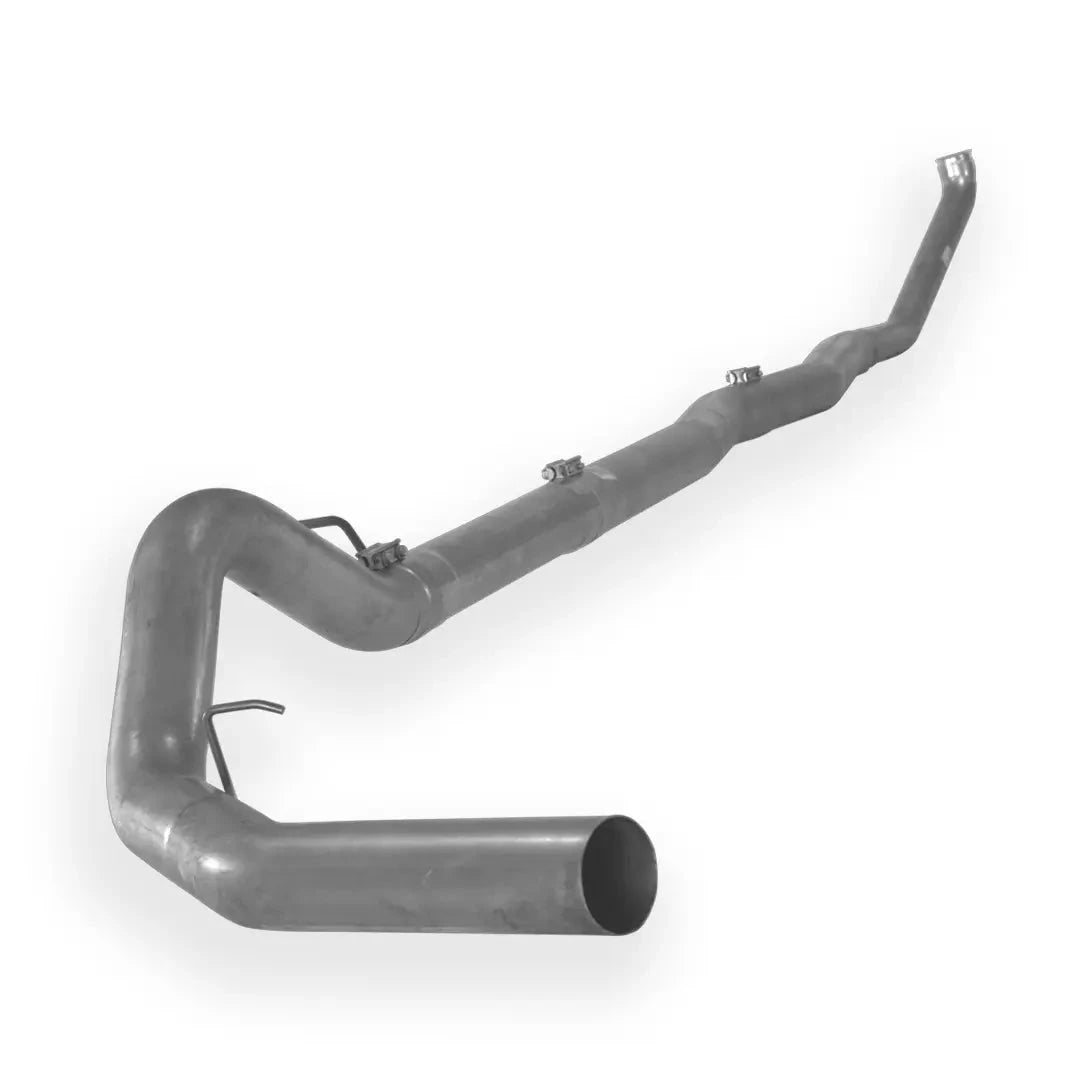 Dieselr Aluminized 4" Turbo Back Exhaust Single | GM Detroit 6.5L Diesel 1994-2000 Aluminized Race Pipe Dieselr Parts 4-inch Exhaust without Muffler