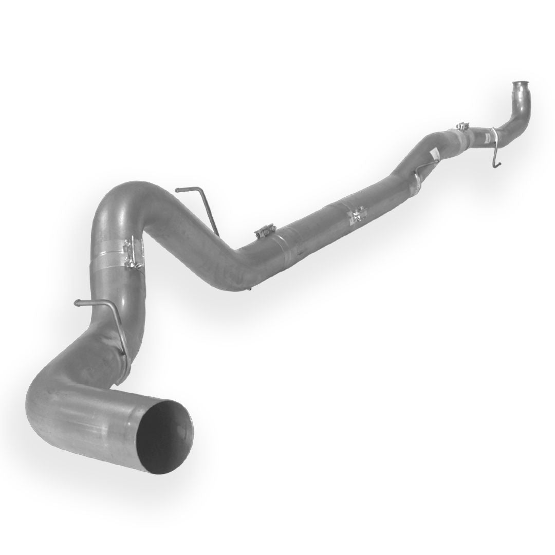Dieselr Aluminized Downpipe Back Exhaust Single | GM 2500/3500 6.6L DURAMAX LML 2011-2015 Aluminized Exhaust Dieselr Parts 5-inch Exhaust without Muffler