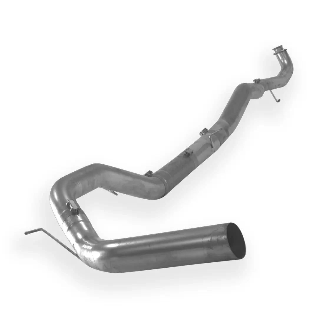 Dieselr Aluminized Downpipe Back Exhaust Single | GM 2500/3500 6.6L DURAMAX L5P 2020-2025 Aluminized Race Pipe Dieselr Parts 5-inch Exhaust without Muffler