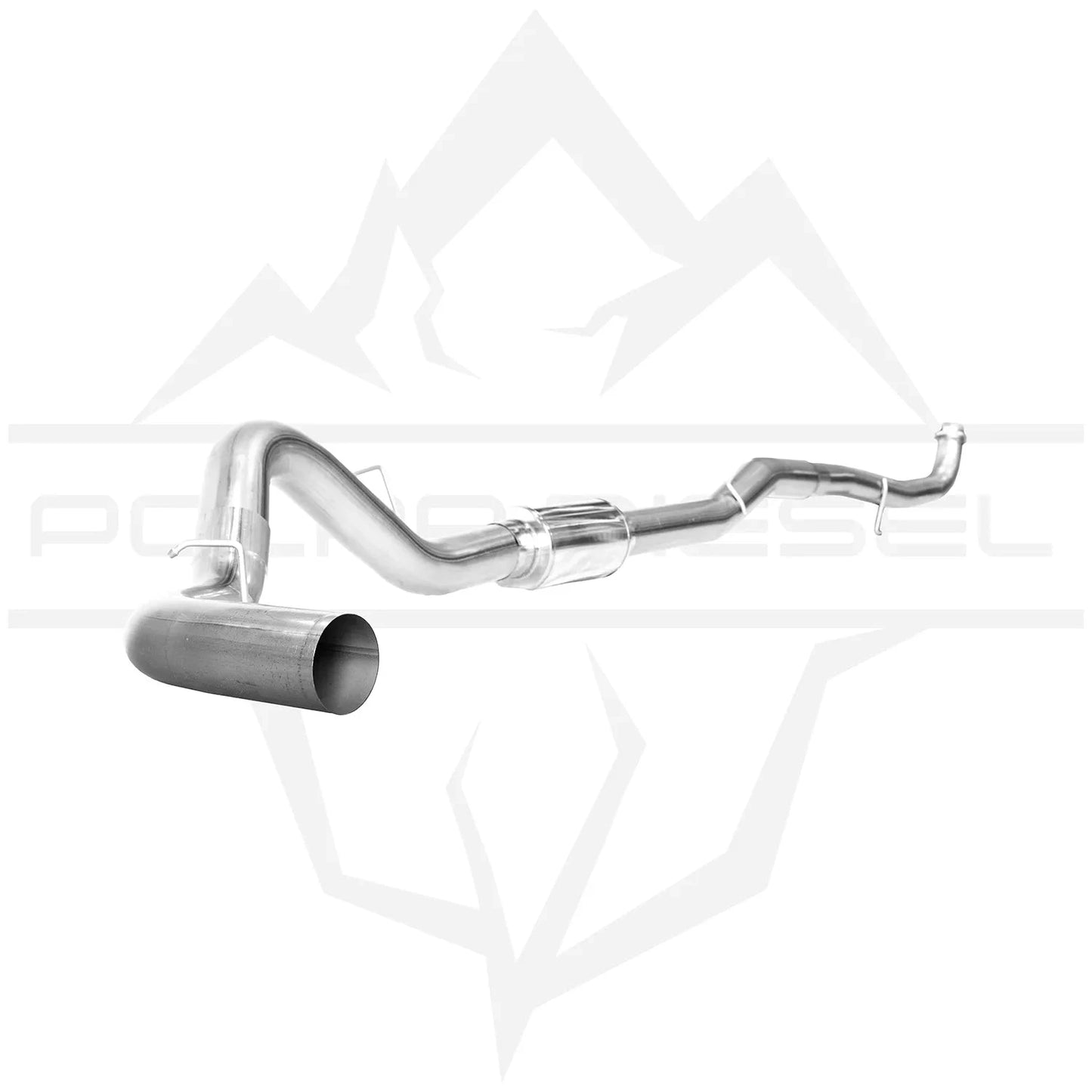 2015.5-2016 Duramax 6.6L 5" Polar Exhaust Exhaust Polar Diesel