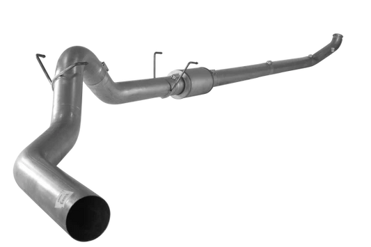 DIESELR Turbo Back Exhaust - Single (2007-2010 Dodge 2500/3500/4500/5500 6.7L Cummins - CAB & CHASSIS) Exhaust DIESELR Tuning