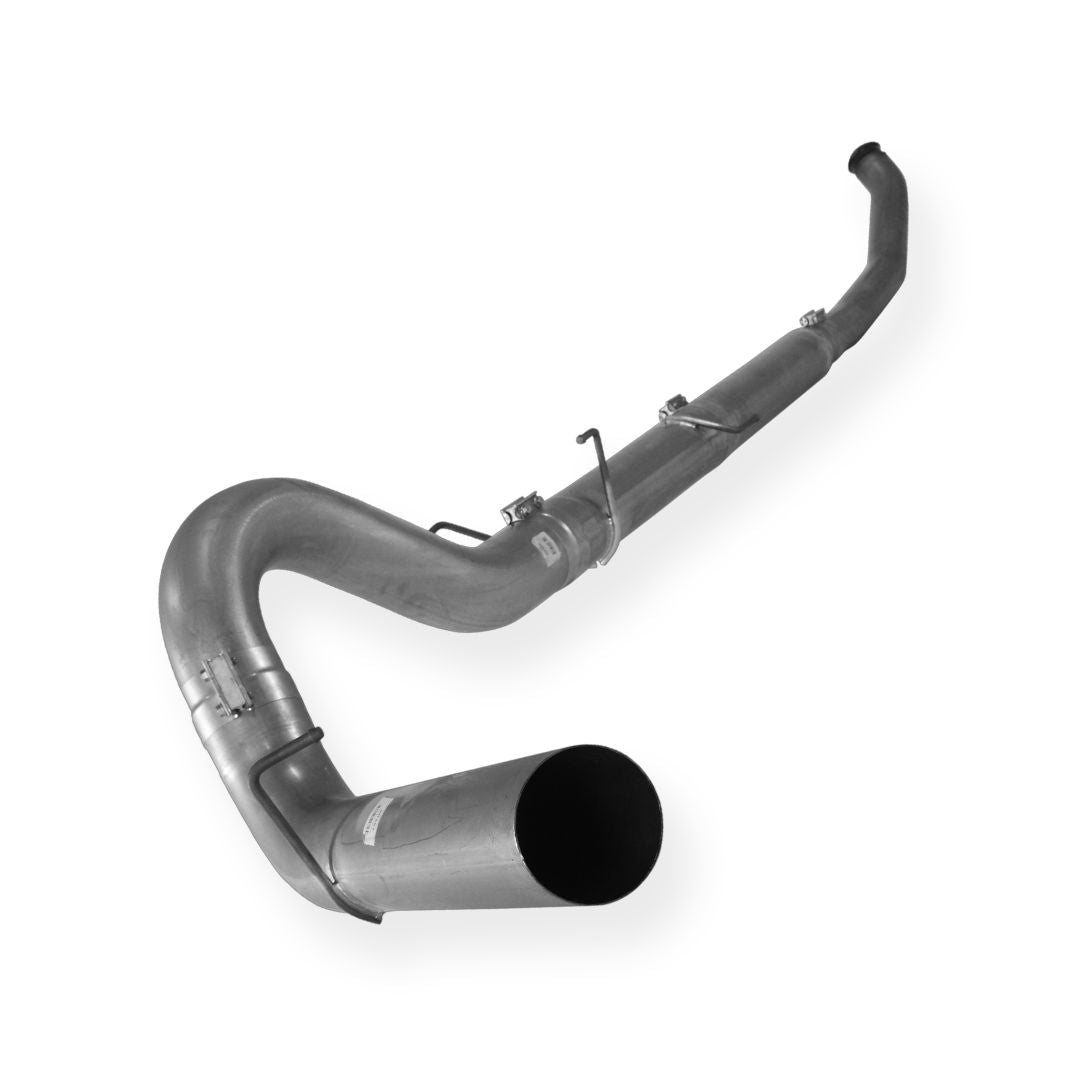 Dieselr Aluminized Turbo Back Exhaust Single | Dodge 2500/3500 5.9L Cummins 2003-2004 Aluminized Race Pipe Dieselr Parts 5-inch without muffler