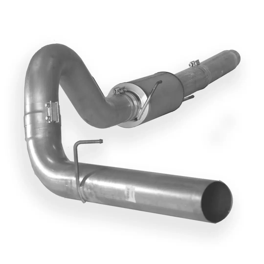 Dieselr Aluminized Cat Back Exhaust Single | Dodge 2500/3500 5.9L Cummins 2004.5-2007 Aluminized Exhaust Dieselr Parts 5-inch Cat Back Exhaust