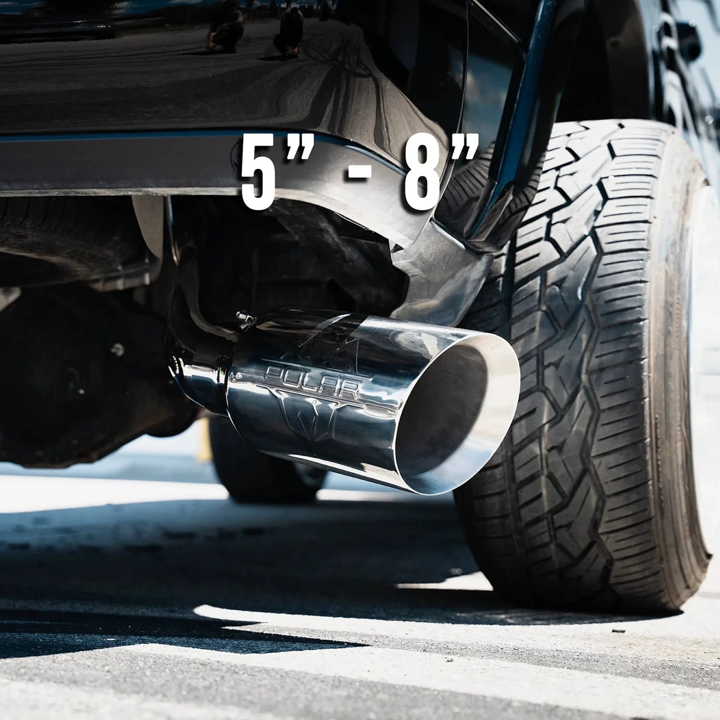 Polar Diesel 304SS Oval Exhaust Tip Exhaust Tip Polar Diesel