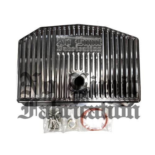 Billet Oil Pan w/ Compound Turbo Drain (2011+ Ford Powerstroke 6.7L) Engine Oil Pan No Limit Fabrication