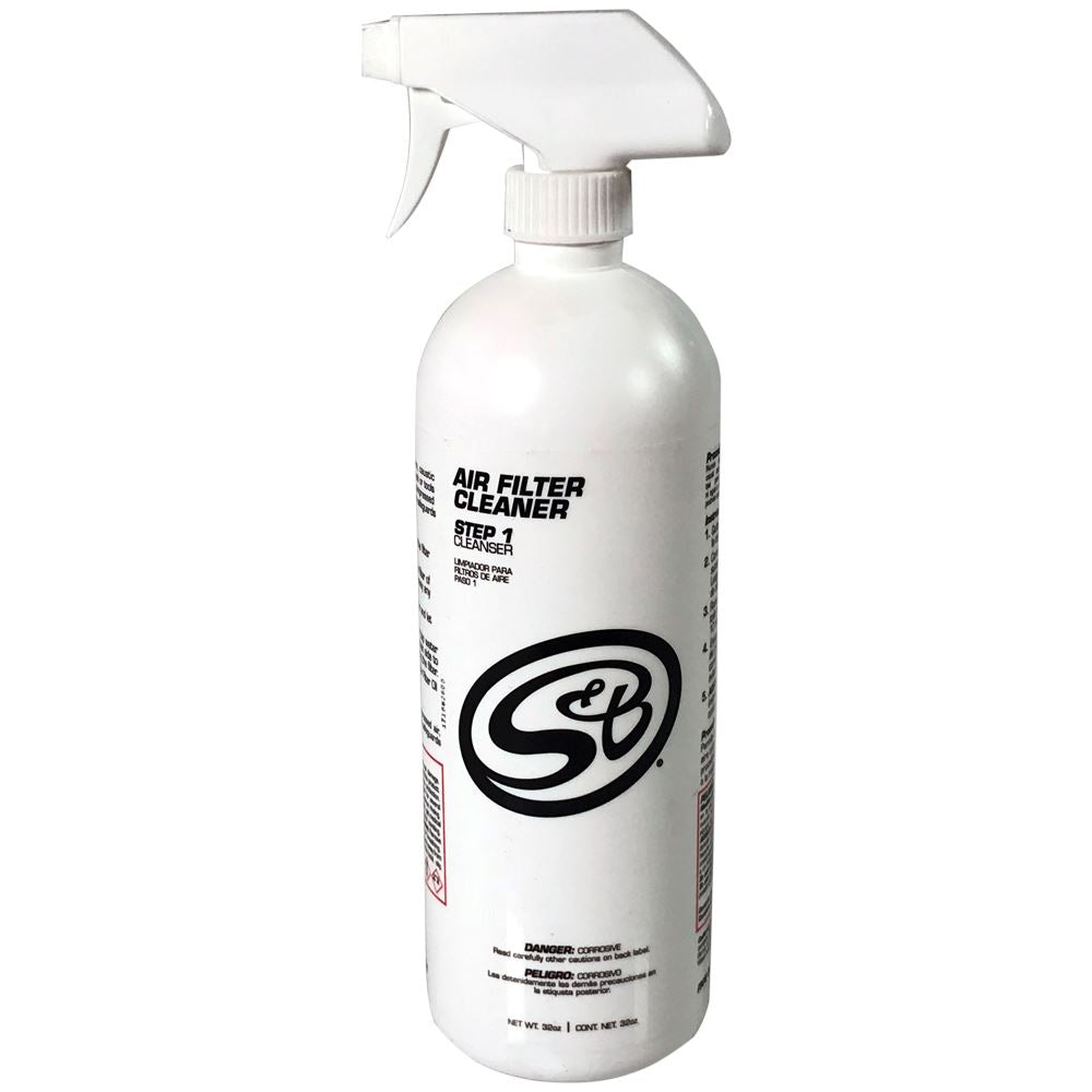 Air Filter Cleaning Solution 32oz. S&B Air filters S&B