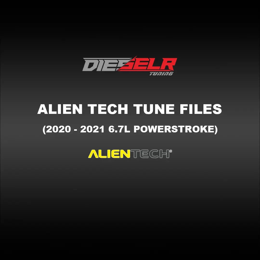 DIESELR Alien Tech Tune Files (2020-2021 Powerstroke 6.7L) Tune Files DIESELR Tuning