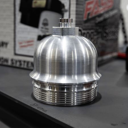 FASS Fuel Systems Billet L5P 2017-2024 Duramax Fuel Filter Cap (BFC1001K) FASS Fuel Systems