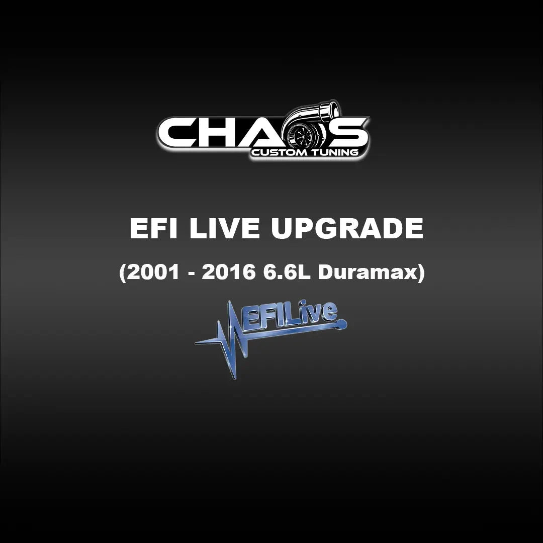 CCT EFI Live Upgrade (2001-2016 6.6L Duramax) Tune Files Chaos Custom Tuning