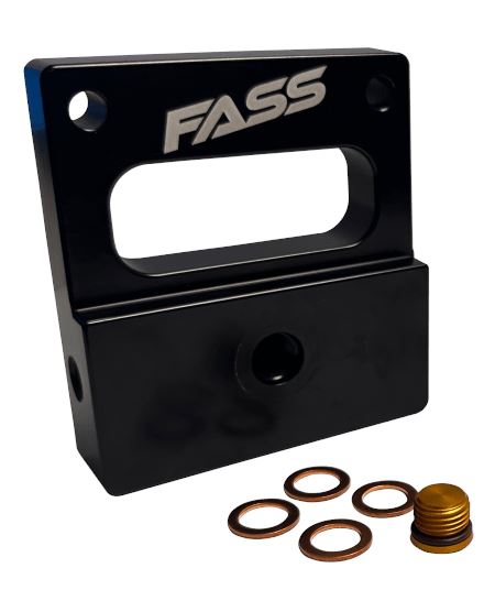 FASS Fuel Systems 2003-2009 5.9/6.7L Cummins Factory Fuel Filter Housing Delete (CFHD1002K) FASS Fuel Systems