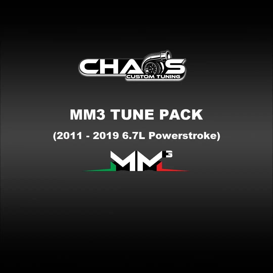 Chaos Custom Tuning MM3 Tune Files (2011-2019 Powerstroke 6.7L) Tune Files Chaos Custom Tuning