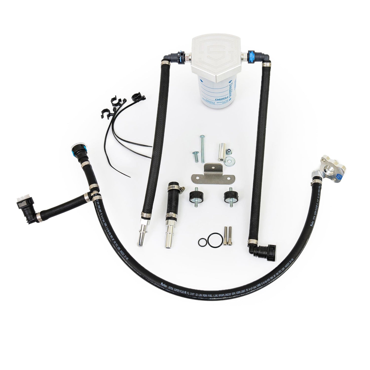 Gen2.1 CP4 Disaster Prevention Kit with Return Filter Assembly (2011+ 6.7L Power Stroke) Fuel System Upgrades S&S Diesel Motorsport