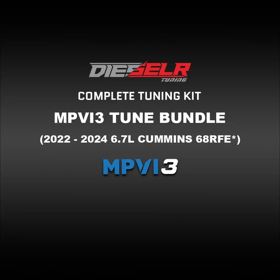 MPVI3 Tune Bundle (2022-2024 6.7L Cummins with the 68RFE**) Bundle DIESELR Tuning