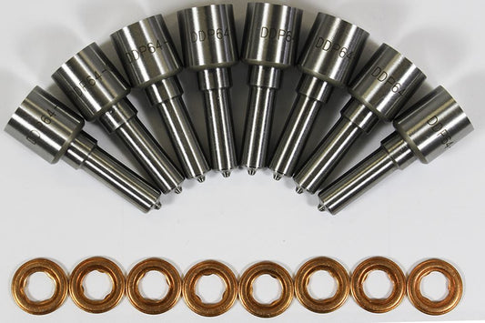 Nozzle Set - 30% Over (08-10 Ford 6.4L Powerstroke) Diesel Fuel Injector Nozzle Dynomite Diesel
