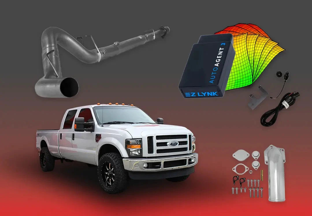 DIESELR Ford Powerstroke6.4L All-In-One Kit (2008-2010) All In One Kit (Basic) 4 inch Unlimited Support SOTF DIESELR Corp.