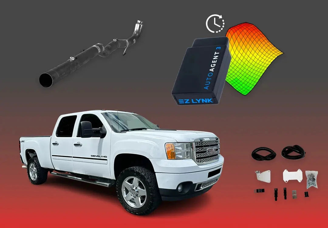 DIESELR GM Duramax LML All In One Kit (2011-2016) All In One Kit (Basic) DIESELR Corp. 2011-2015 4-week Limited Support Cat & Dpf Straight - Race Pipe