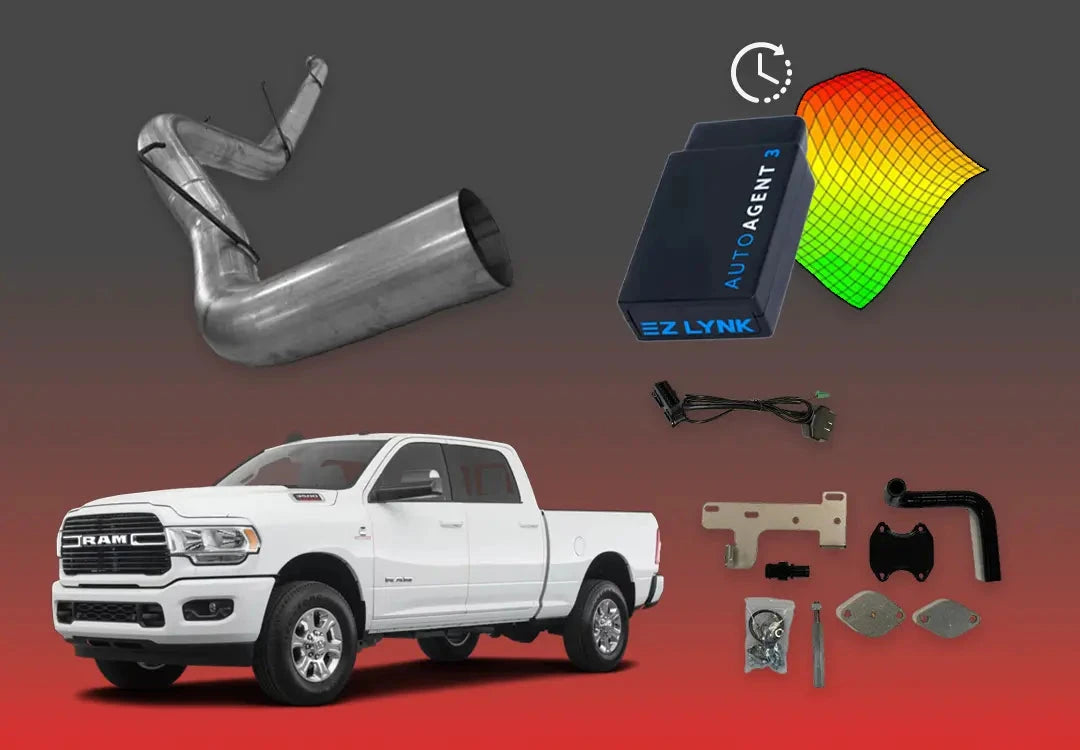 DIESELR 6.7L RAM Cummins All-In-One Kit (2019–2021) All In One Kit (Basic) DIESELR Corp. 4-week Limited Support 5-Inch Downpipe Back