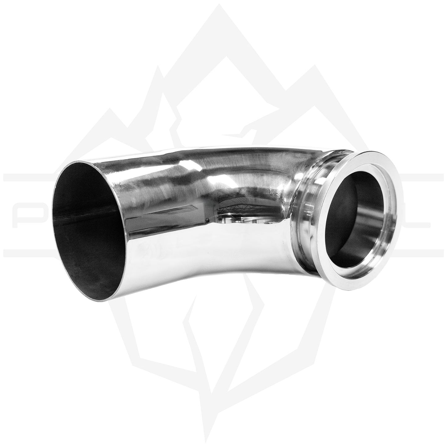 2020-2025 Powerstroke 6.7L Polished Polar Downpipe Turbocharger Down Pipe Polar Diesel