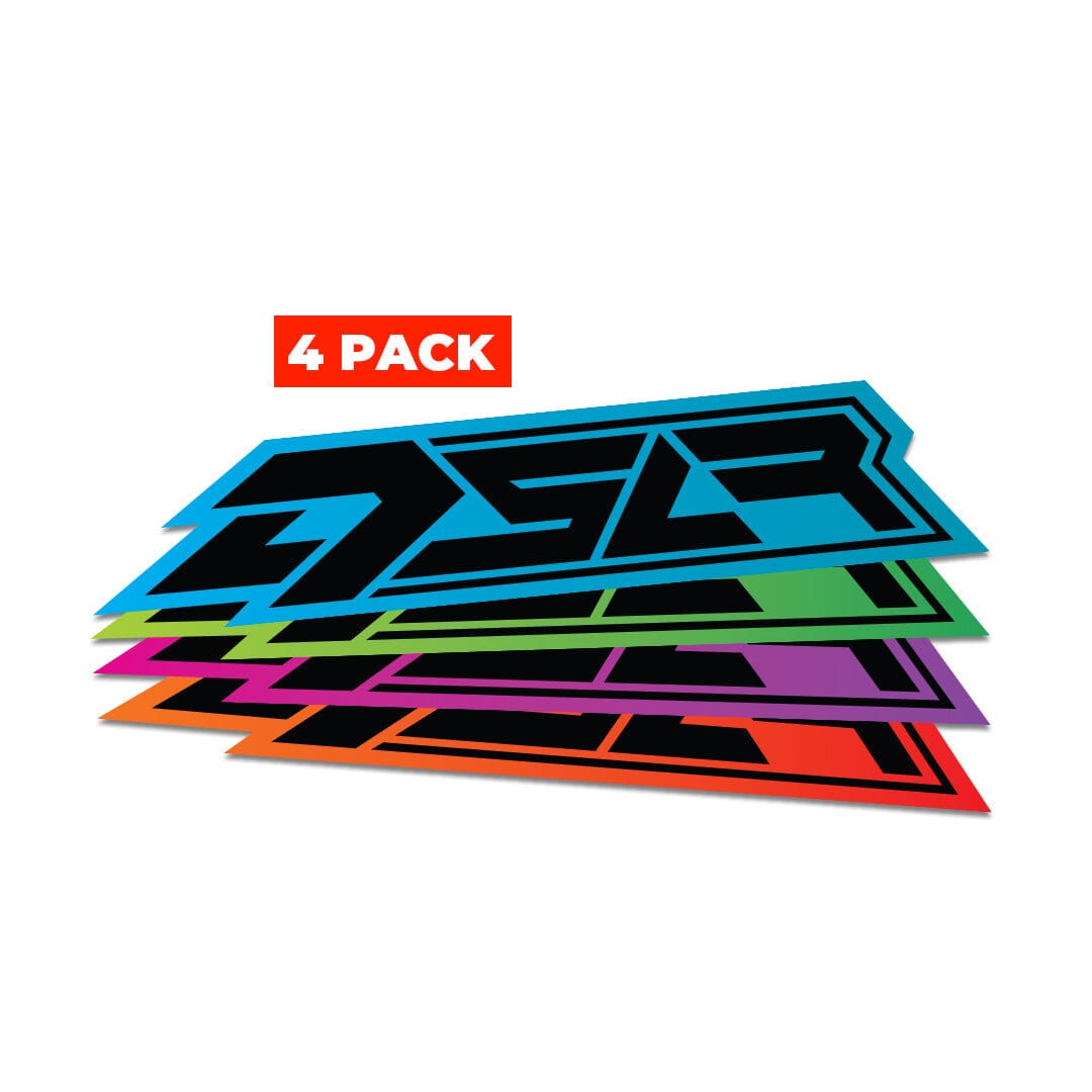 DSLR Holographic Sticker Accessories DSLR 4 Pack 4 Pack