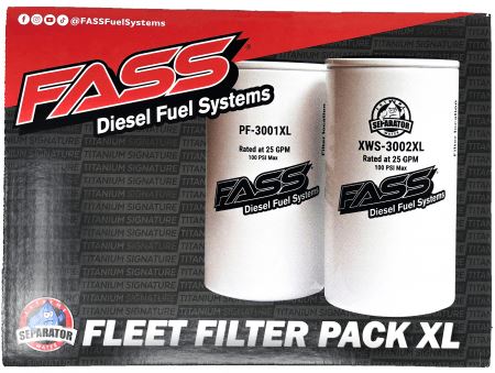 FASS Fleet Filter Pack XL FLP3000 XL Fuel FASS Fuel Systems