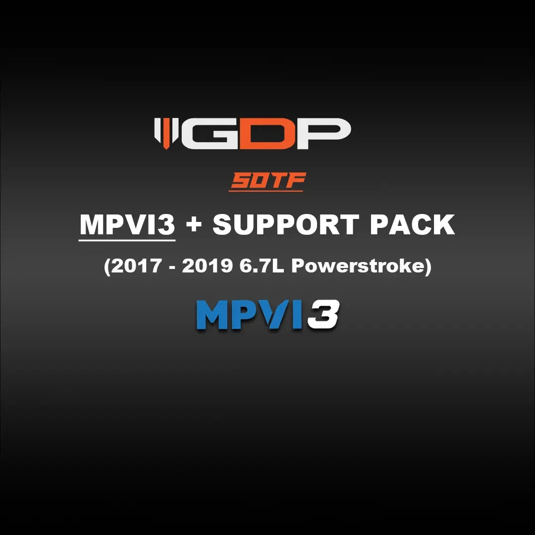 MPVI3 w/GDP SOTF Support Pack & 4 Credits (17-19 Ford 6.7L Powerstroke) Tuning Bundle GDP