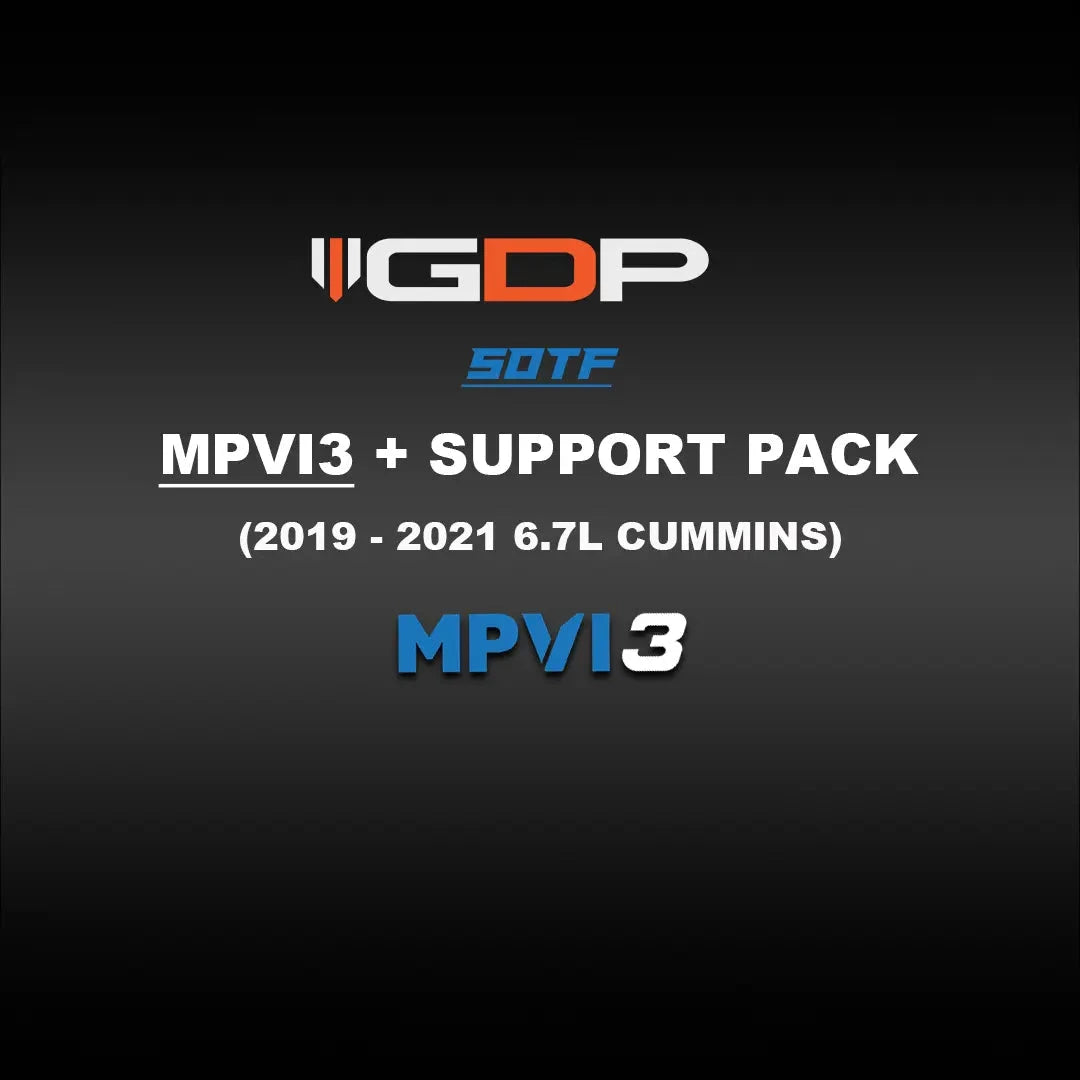 MPVI3 w/OBDII SOTF tune & 6 Credits (19-21 Dodge 6.7L Cummins) Tuning Bundle GDP