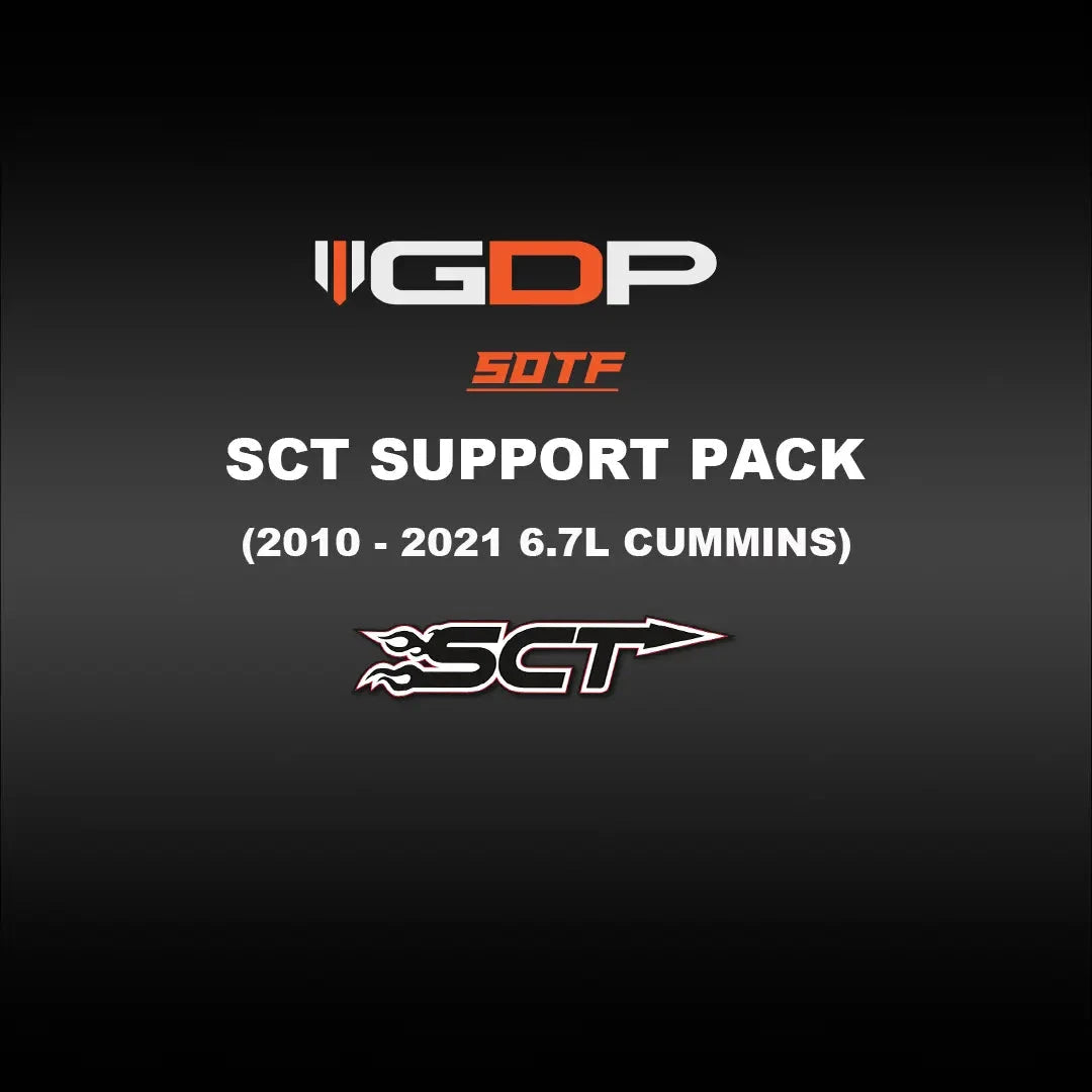 SCT GDP Support Pack ONLY - OBDII SOTF (10-21 Dodge Cummins) Tune Files GDP