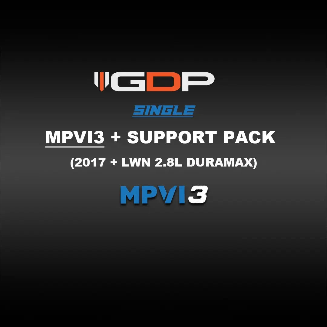 MPVI3 w/GDP Support Pack & 4 Credits (17-21 Chevy Colorado/GMC Canyon 2.8L Duramax) Tuning Bundle GDP