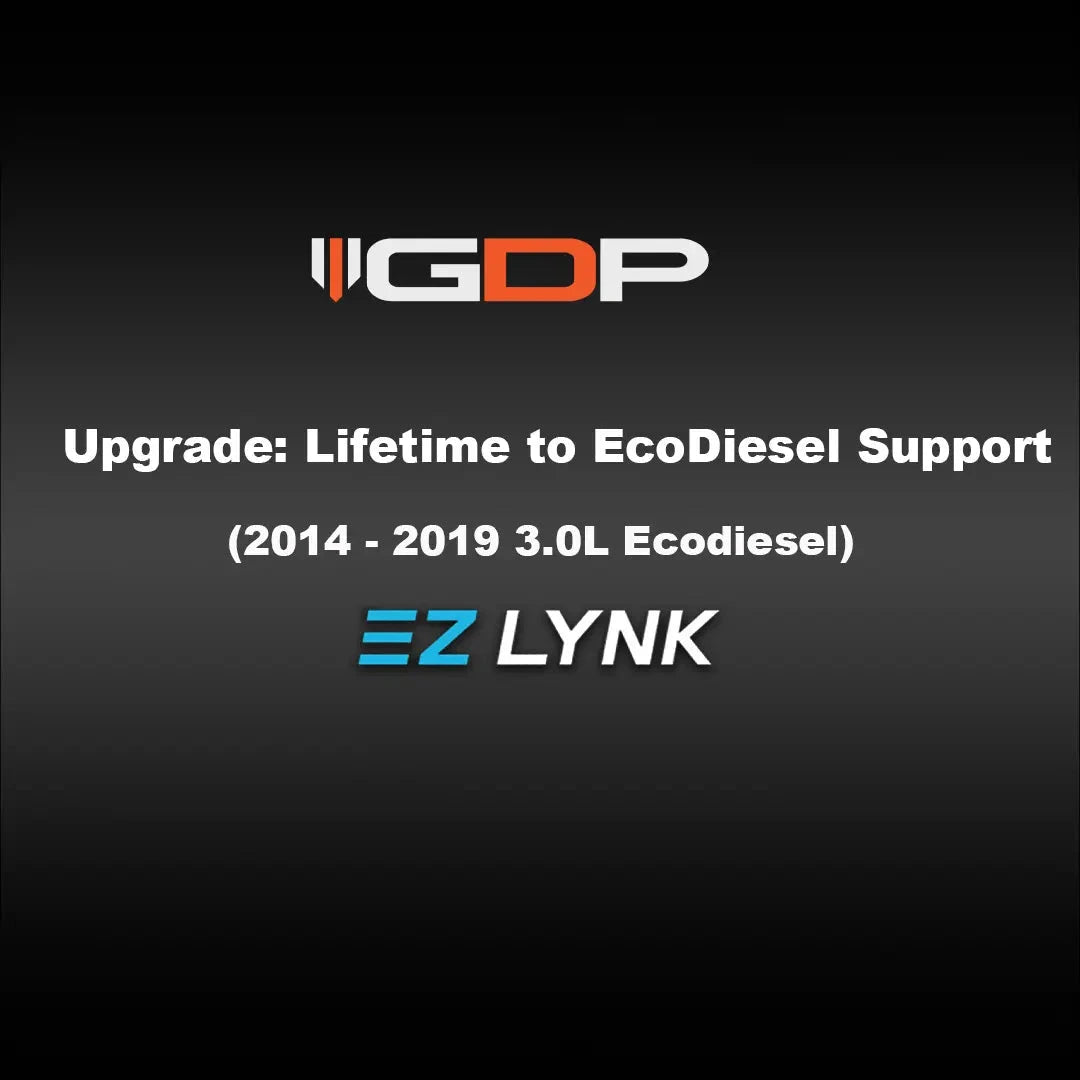 EZ Lynk GDP Upgrade from Lifetime regular support to Ecodiesel support (2014-2019 1500 3.0L Eco Diesel) Tune Files GDP