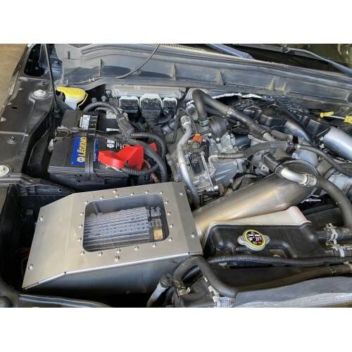 Premium Stainless Closed Box Intake (2011-2016 Ford Powerstroke 6.7L) Engine Intake Manifold No Limit Fabrication