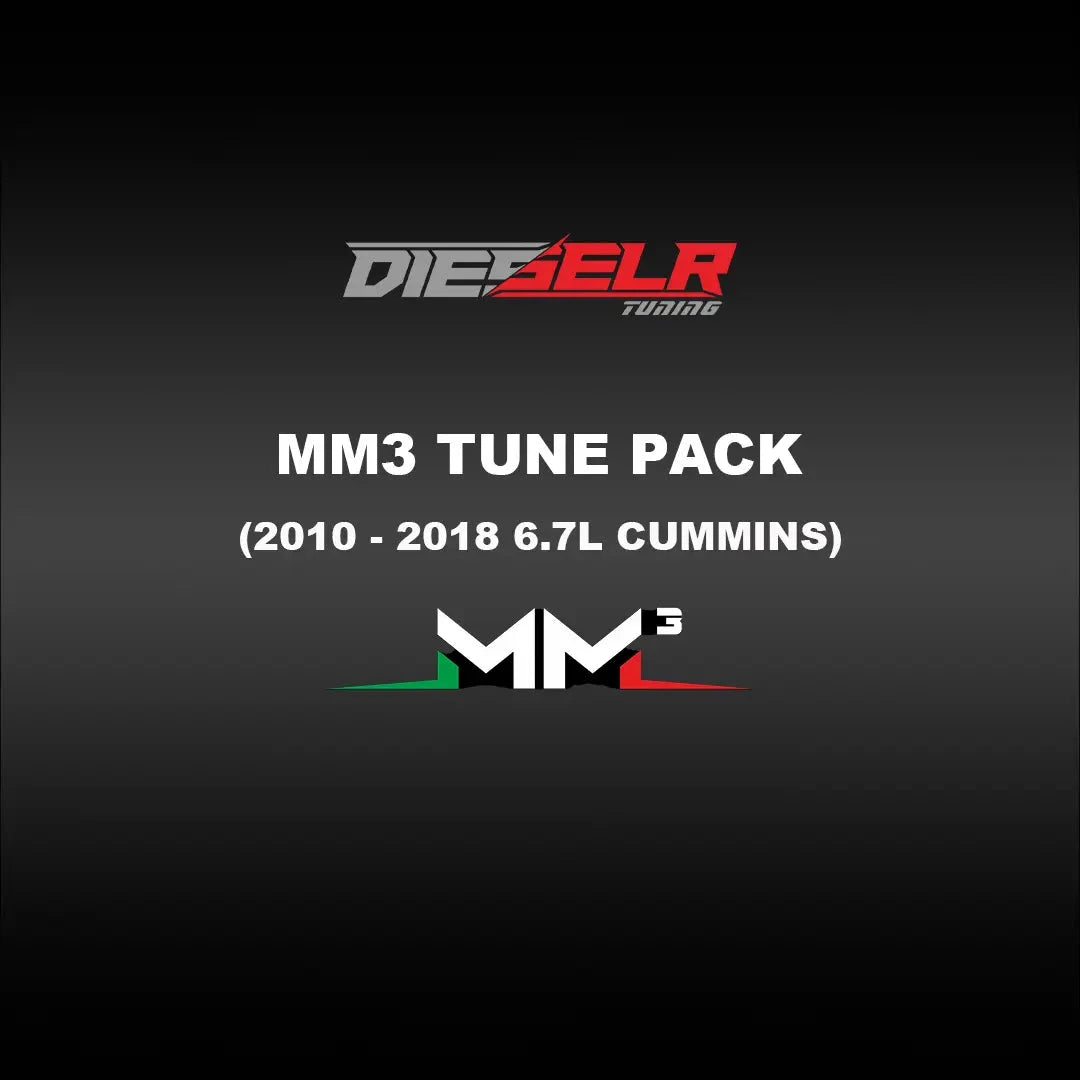 DIESELR MM3 Tune Files (2010-2018 Cummins 6.7L) Tune Files DIESELR Tuning