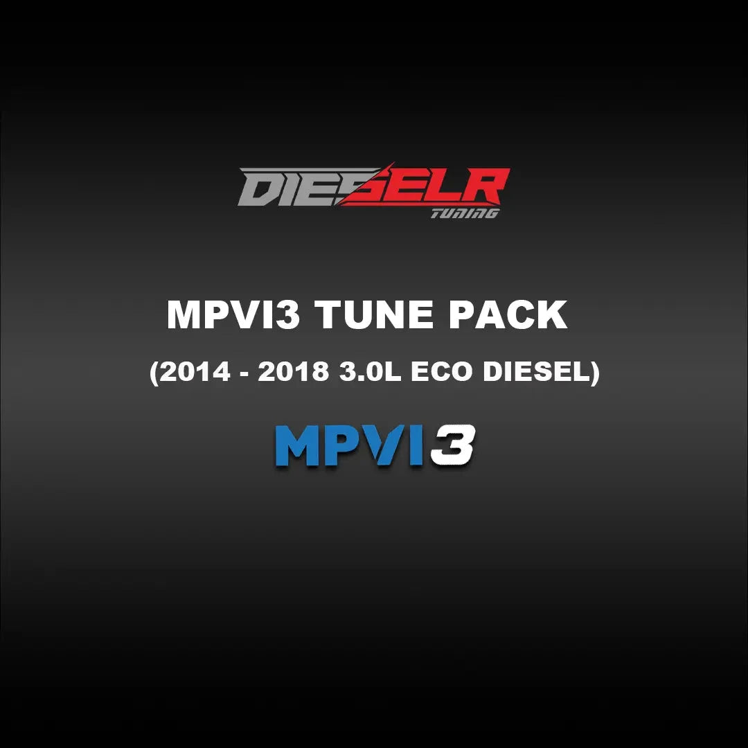 DIESELR MPVI3 Tune Files (2014-2018 Eco Diesel 3.0L) Tune Files DIESELR Tuning