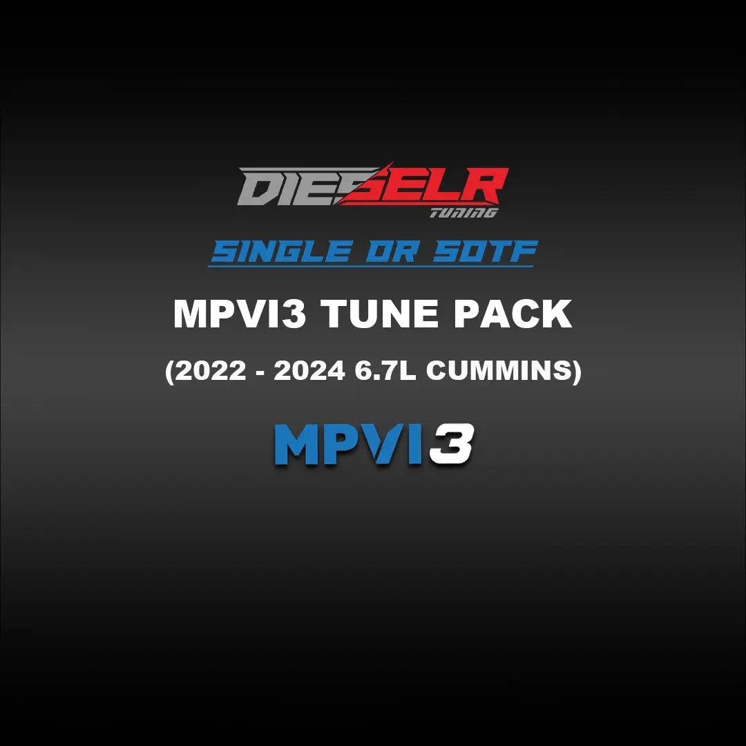 DIESELR MPVI3 Tune Files (2022 6.7L Cummins 6.7L) Beta Tune Files DIESELR Tuning