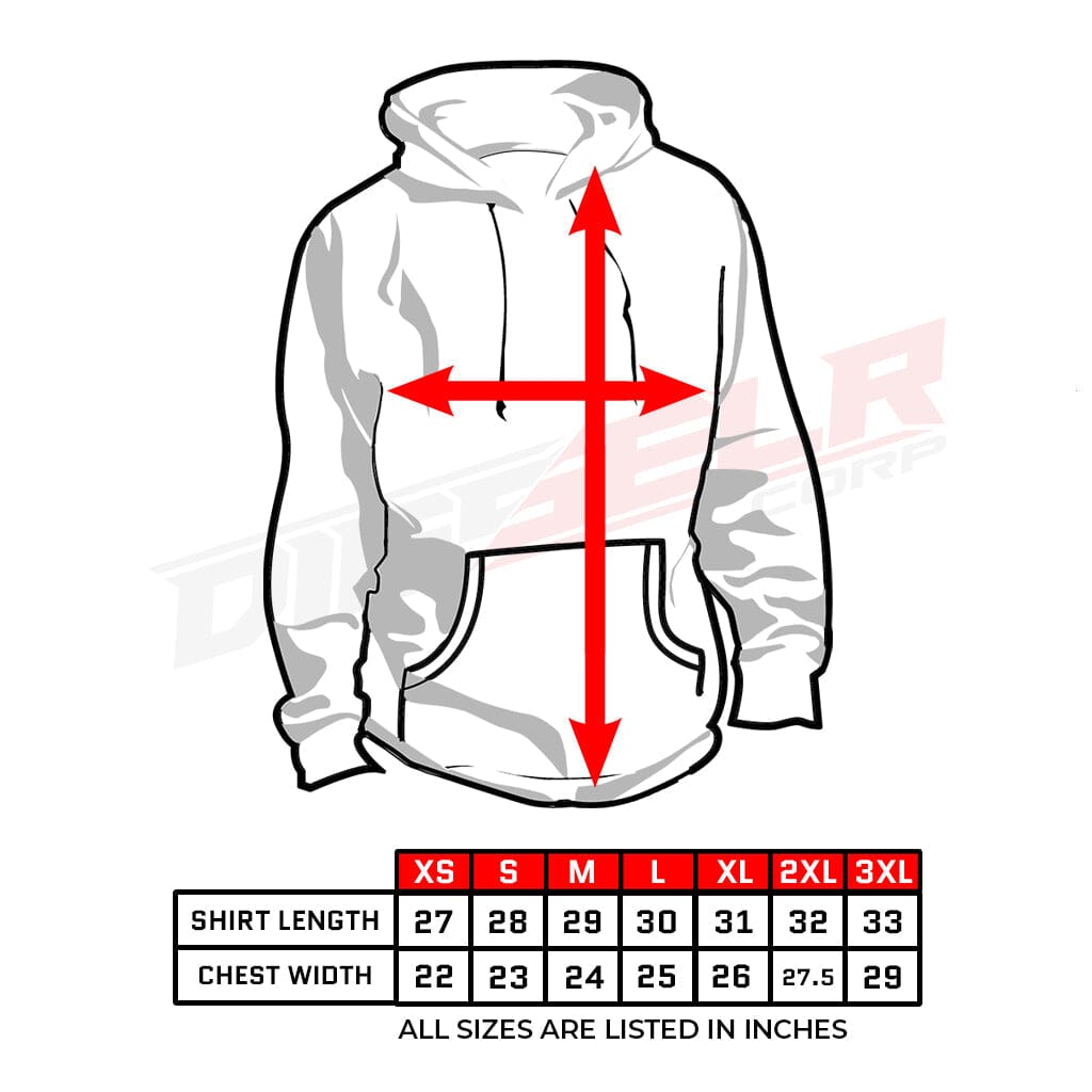 Red Predator Premium Heavyweight Hoodie Hoodie DSLR