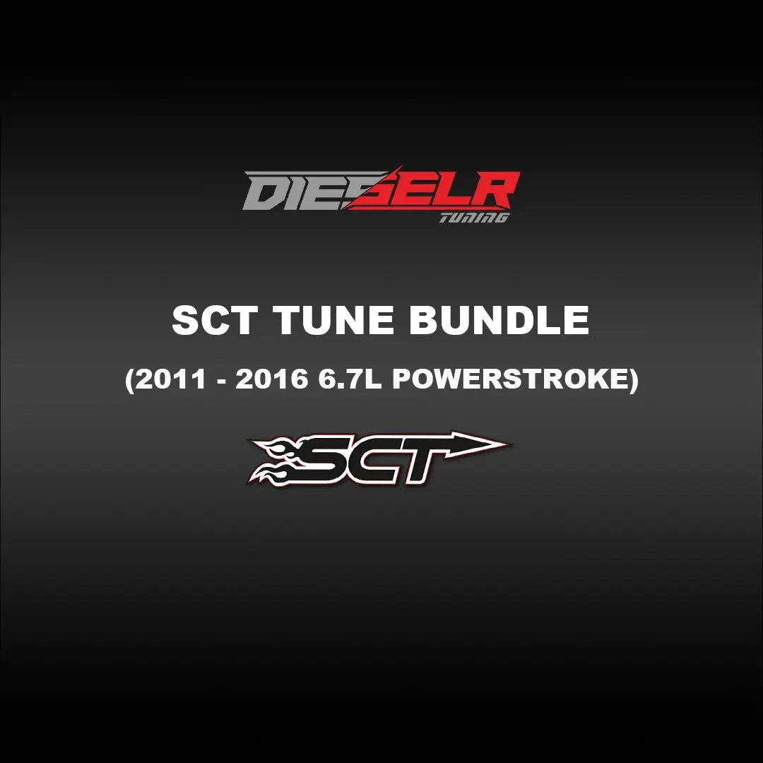 SCT Bundle (2011-2016 Powerstroke 6.7L) Bundle DIESELR Tuning