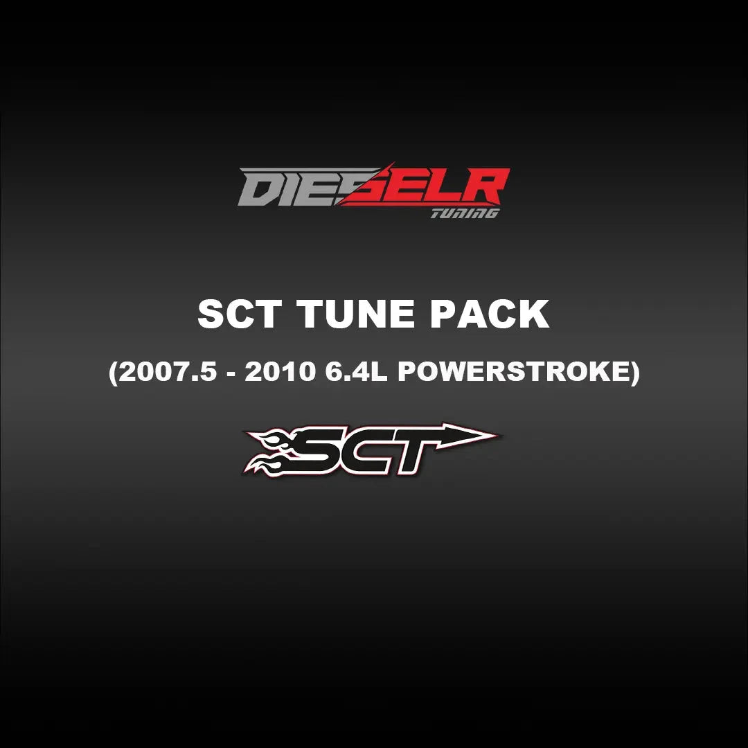 DIESELR SCT Tune Files (2007.5-2010 Powerstroke 6.4L) Tune Files DIESELR Tuning