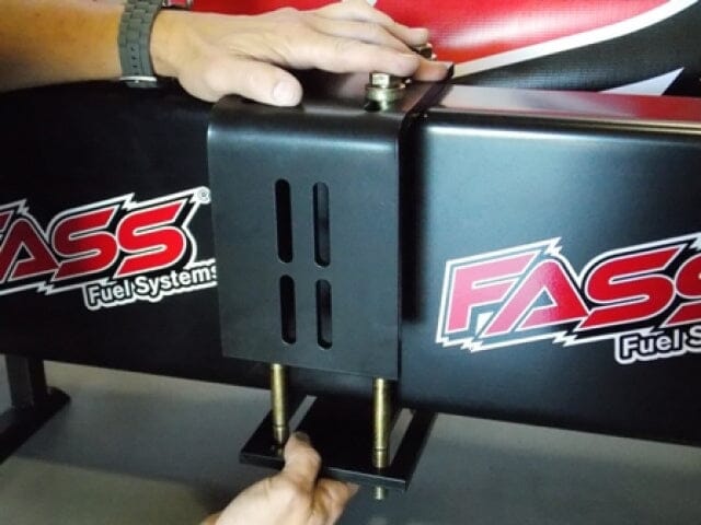 FASS - Titanium Series Pump "NO DRILL" Semi Truck Frame Bracket Diesel FASS Fuel Systems