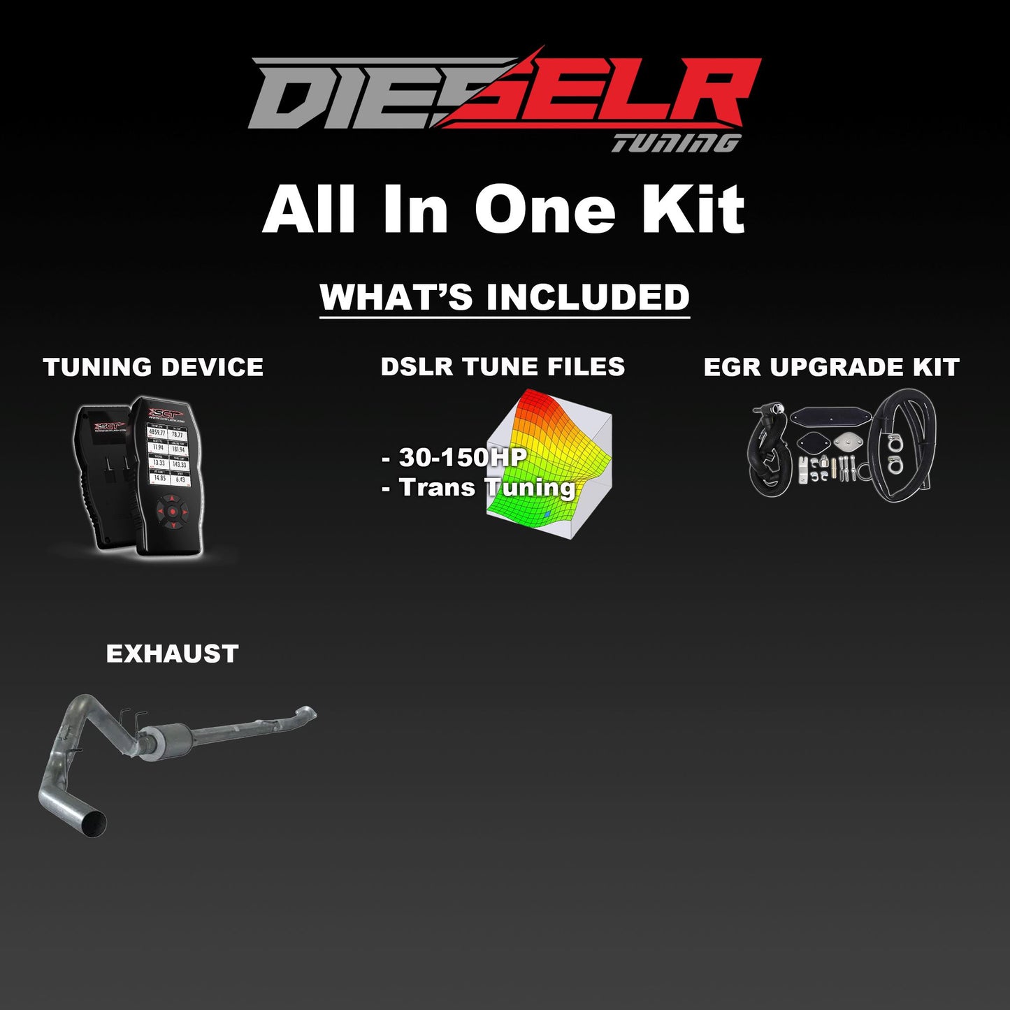 SCT Bundle (2011-2016 Powerstroke 6.7L) Bundle DIESELR Tuning