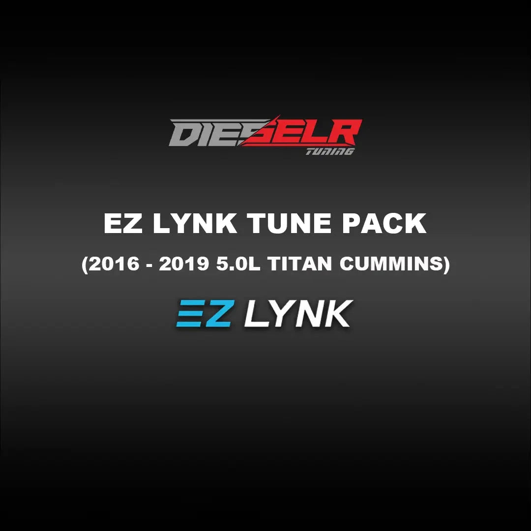DIESELR EZ Lynk Tune Files (2016-2019 Nissan Titan Cummins 5.0L) Tune Files DIESELR Tuning