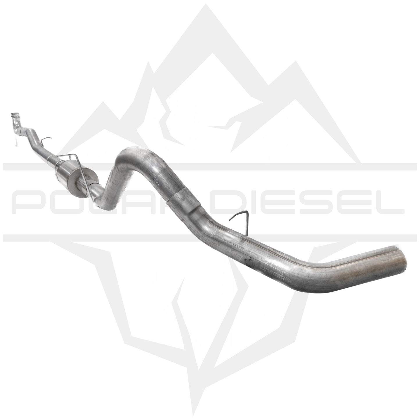 2017-2023 Duramax 6.6L 4" Polar Exhaust Exhaust Polar Diesel Muffler